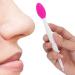 Silicone Nose & Lip Cleansing Brush Set for Blackhead & Exfoliation - Rose Red - Buy Online on SooperMarket.com