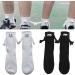 CUIKOSAER Funny Magnetic 3D Doll Couple Socks - Novelty Mid-Tube Cotton Socks for Teens - Unique Couple Holding Hands Design - White - Buy Online on SooperMarket.com