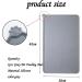 1pcs Gray Pet Feeding Mat (48cm*30cm) Silicone Cat and Dog Feeding Mat Pet Food Mat Pet Bowl Placement Tray Non-slip and Waterproof Suitable for Dogs and Cats - Buy Online on SooperMarket.com