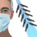 Real D Anti Fog Mask for Glasses Wearers (Grey) - Reusable Silicone Mask Accessory - Buy Online on SooperMarket.com