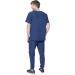 Elements Select ES2946 Men's Scrub Set V-Neck & Jogger 4-Way Stretch X-Large Navy - Buy Online on SooperMarket.com