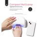 Beetles Gel Polish with LED Lamp: 6 French Manicure Colors Kit - Salon Quality DIY Gel Nail Set with Base, Top Coat, Soft Pink, Snow White - Perfect Gift - Buy Online on SooperMarket.com