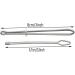 AXLIZER Stainless Steel Sewing Loop Kit - 2pcs Metal Drawstring Threader & Tweezers Set for DIY Knitting - Flexible & Durable - Buy Online on SooperMarket.com