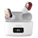 Rechargeable ITE Hearing Enhancement Aids Improve Sound Location Voice Enhancement Device Aid and Assistant Hearing for TV and Talking