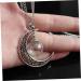 FOYTOKI Necklaces Women Chain Moon Necklace Women Necklace Dandelion Necklace Miss Jewelry Dried Flowers - Buy Online on SooperMarket.com