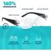 Zoom Vision Hands Free Magnifying Glasses with Light - 160% Magnification, Dual LED Lights - Includes Non-Lighted Magnifying Glasses for Reading, Close Work, and Crafts - Buy Online on SooperMarket.com