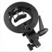 Godox S-Type Bracket Bowens Mount Holder for Speedlite Flash with Snoot, Softbox, Honeycomb and USB Light - Buy Online on SooperMarket.com