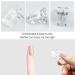 10 Pcs Plastic Nail Tips Clips for Quick Gel Nail Extensions - Transparent - Buy Online on SooperMarket.com