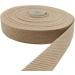 1 Inch Wide 10 Yard Heavy Cotton Webbing Strap for Bag Handles & Belts - Khaki - Buy Online on SooperMarket.com