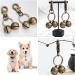 KREDHONG 2 Pairs Extra Loud Cat & Dog Bells Pet Tracker Bells Dog Bells Durable Brass Bells for Pets Collar Charm Pendant Bells for Dogs Cats Harness Training - Buy Online on SooperMarket.com