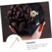 Mikinona Antique Hairpin Green Hair Clips Hanfu Girls Headwear Green Vintage Hairpin Chinese Handmade Hair Accessories Retro Chinese Stylish Clips Retro Hair Pin Copper Bride Walk - Buy Online on SooperMarket.com