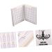 WOFASHPURET Nail Art Fake Nail Showing Board Presentation Board Nail Art Display Tips Manicure Showing Board Nail Color Chart Display Nail Rest Stand Paper Glue Bracket - Buy Online on SooperMarket.com
