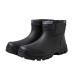 jessie Rain Boots for Men PVC Waterproof Rubber Boots Mud Boot Short Ankle Boots 11