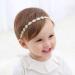 COUXILY Baby Girls Lace Flower Headband - 4 Pack Faux Leather Elastic Hairbands for Newborns & Toddlers - Perfect for Everyday & Special Occasions - Buy Online on SooperMarket.com