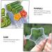 6 pcs Tool Grow Star Vegetable Molds Shape Vegetables Supplies Cake Modeling Moulds Garden Plastic As Shownx3pcs 20x4cmx3pcs - Buy Online on SooperMarket.com