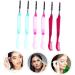 NOLITOY 18 Pcs Collapsible Eyelash Comb & Eyebrow Makeup Tool Set - Portable Folding Lash Comb Spoolie Brush & Mascara Applicator for Perfect Brows & Lashes - Buy Online on SooperMarket.com