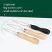 AJOIDR Button Hook Helper Dressing Aid Assist Device Tool One-Hand Gripper Puller Buttoneers for Shirt Clothes Pant Snap Button - Buy Online on SooperMarket.com