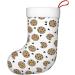 YYHHAOFA Cookies Food Chocolate Chip Biscuits Prints Christmas Decorative Stockings : Soft Light and Tactile Suitable for Christmas Holiday Party - Buy Online on SooperMarket.com