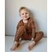 20 Colours Ribbed Pyjama for Unisex Boys and Girls | DreamBuy Loungewear for Babies, Women, and Men | 6-12 Months | Caramel - Buy Online on SooperMarket.com