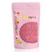 Pink Popping Candy 100g - Cocoa Butter Coated Unflavoured Natural Pink Coloured Popping Candy for Baking Cake Decoration Pink Coated 100 g (Pack of 1)