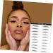 MAGICLULU 2 Pairs Eyebrow Sticker Black Makeup Adhesive Eyebrow Template Makeup Brishes Disposable 6d - Buy Online on SooperMarket.com