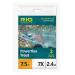 Rio Powerflex Trout Fly Fishing Leaders, 7.5 Foot - 6 Pack 7.5ft - 3X - 6 Pack