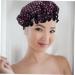 Satin Lined Shower Cap Set for Women - 4pc Flower Pattern Turbans | Washable & Stylish Hair Bonnets - Healeved - Buy Online on SooperMarket.com