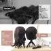 2 Pack Portable Wig Holder Stands - Foldable Short Wig Display for Easy Storage - Black Plastic - Buy Online on SooperMarket.com