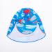 BONVERANO Baby Boy All-in-one Sunsuit/Swimsuit | UPF 50+ Sun Protection | 12-18 Months | Blue/Red Whale Design - Buy Online on SooperMarket.com