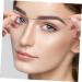 Baluue 1box Black Brow Mapping Wire Ruler Makeup Tool Eyebrow Drawing Auxiliary Tool Wire Ink 6x4.5cm Black - Buy Online on SooperMarket.com