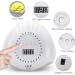 168W Led UV Nail Lamp for Quick-Drying Gel Nails | 10s 30s 60s 99s Timer | Home & Salon Use - White - Buy Online on SooperMarket.com