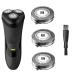 SH30 Replacement Heads for Philips Norelco Series 3000, 2000, 1000 Shavers and S738, Compatible with Philips ComfortCut Blades Shaving Heads like S1560 S3310,Norelco One Blade Replacement Heads.3-Pack
