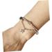 FRCOLOR Star Women Bracelet Women Bracelets Sun and Moon Bracelet Star Hand Jewelry Star Bracelet Gemstone Bracelets Cuff Bracelet Crystal Bead Bracelet Alloy Silver Bracelet Miss Silver 19.5*1.2cm - Buy Online on SooperMarket.com