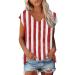 Short Sleeve T Shirts Clothing Woman T-Shirt Casual Black Clothing Top Women's Floral Pattern for Women Crop Tops Shirt Shirts Top Women's Summer Tank Top 1 Red XL