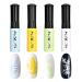 4 Colors Nail Polish Set Stamping Polish Detailed Painting Plastic Bottle Colourful Pigment Nail Art DIY Manicure Design Drawing Tool 10ml (4P-13)