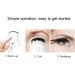 Heated Eyelash Curler 24 Hours Long Lasting Rechargeable Electric Eyelash Curler Curved Design Small and Portable for Travel - Buy Online on SooperMarket.com
