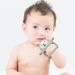 COZYPANDA Baby Teething Toys 0-12 Months - Silicone Teether for Sore Gums, BPA Free - Sage Color - Soothing Chew Toy for Boys and Girls - Buy Online on SooperMarket.com