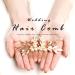 Unicra Gold Leaf Bride Wedding Hair Comb with Crystals and Pearls - Bridal Headpiece for Women and Girls - Buy Online on SooperMarket.com