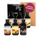 Trymoin-trial and gift set-6 bottles of coffee circuit with coffee syrup including recipe book ice coffee on barista level coffee gift set coffee syrup set 90 coffees 6 varieties