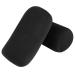 IMIKEYA 2pcs Foam Toy Gasket Stuffed Support Black Pillow Pillows Bolster Cylinder Comfortable
