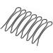 Bridal Wedding Veil Comb Fashionable Wave Design Hairband Metal Sturdy and Lightweight Set of 3 Ideal for Fitness Activities - Buy Online on SooperMarket.com