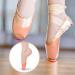 Toe Protectors for Pointe Shoes + Glass Cuticle Pusher - White/Skin Color, Ballet Dance Shoe Toe Pads - Buy Online on SooperMarket.com