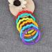24pcs Rainbow Teething Rings for Babies | Safe Gift & Toy | International Shipping - Buy Online on SooperMarket.com