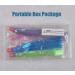 Fishing Jig Head Mylar Flash Teaser Tail Saltwater Lure Mix 10pcs - 0.34oz Sliding Weight Head Skirt Teaser in 5 Colors - Buy Online on SooperMarket.com