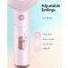 Wavytalk Mini Hair Dryer with Diffuser - 1600W Quiet & Lightweight Folding Blow Dryer in Pinky White | Ideal for Travel & International Shipping - Buy Online on SooperMarket.com