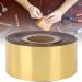 Eurobuy Hot Foil Stamping Paper - 3cm Width 120m - DIY Decoration for Leather, Cloth, Package Box - Gold Embossing Accessory - Buy Online on SooperMarket.com