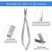 SANDBROS Curved Cuticle Scissors Grooming Professional Self Opening Scissors from Stainless Steel - Scrapbooking and Decoupage Curved Scissors - Buy Online on SooperMarket.com