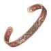 EnerCoppeX Copper Magnetic Bracelet for Women - Detox Jewelry with 3500 Gauss Magnet (CPB-0036SGA)