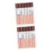 POPETPOP 2 Sets Cuticle Drill Bit Nail Drill Bits for Acrylic Nail Drill Tool Nail Drill Heads Nail Bits Nail Grinding Head Drill Bits for Nails Nail File Bits Pedicure Bits Nail Polish Gel 6.5x5.5cmx2pcs Pinkx2pcs