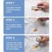 Emergency Stain Remover Roller-ball Cleaner Magic Stain Remover Rolling Bead Clothes Stain Remover-Roll Bead Design Portable No-wash Instant Stain Remover Pen (1pcs) - Buy Online on SooperMarket.com